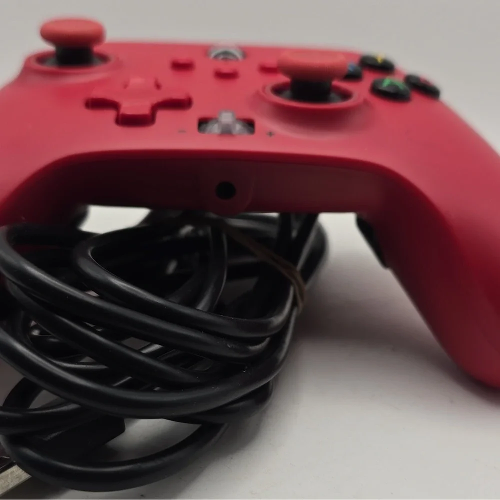 PowerA Enhanced Wired Controller USB for Xbox Series X|S One PC Red UNTESTED